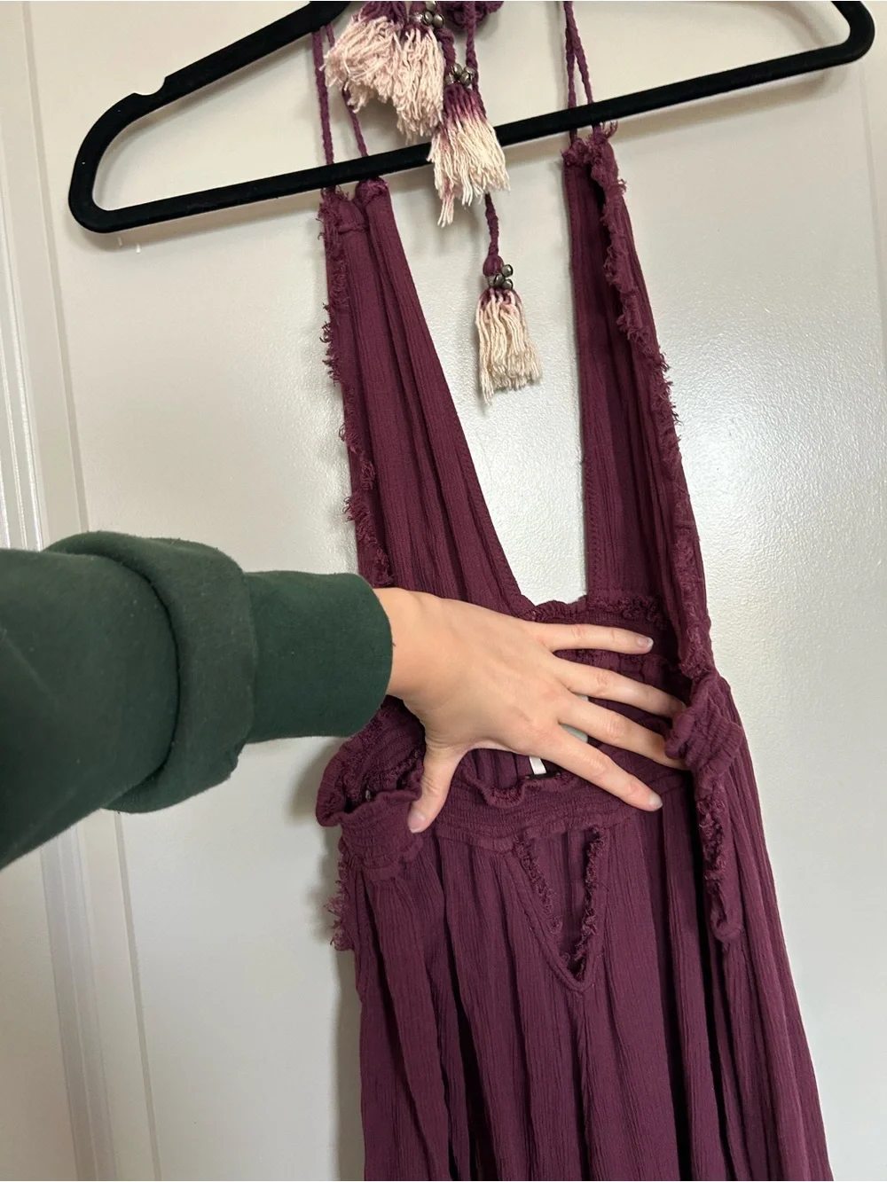 Free People flowing halter